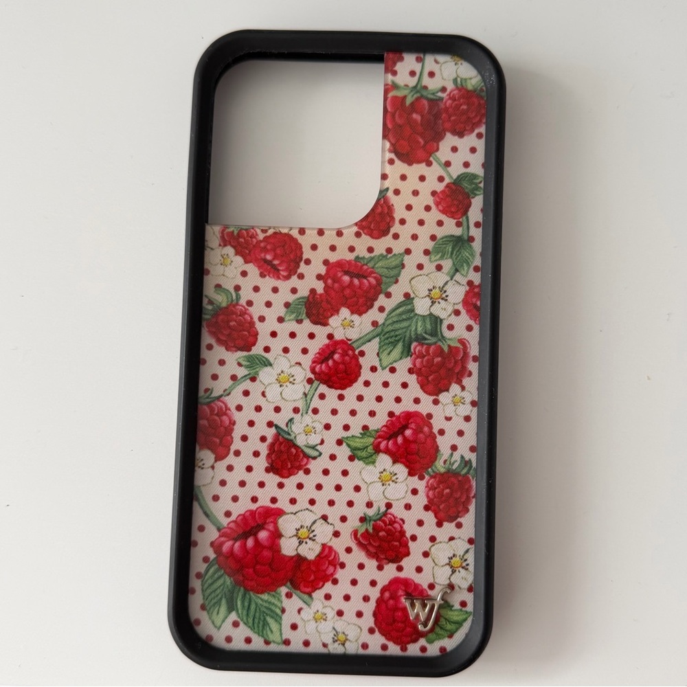 Wildflower Cases Raspberry iPhone 14 Pro Case - Picture 2 of 4